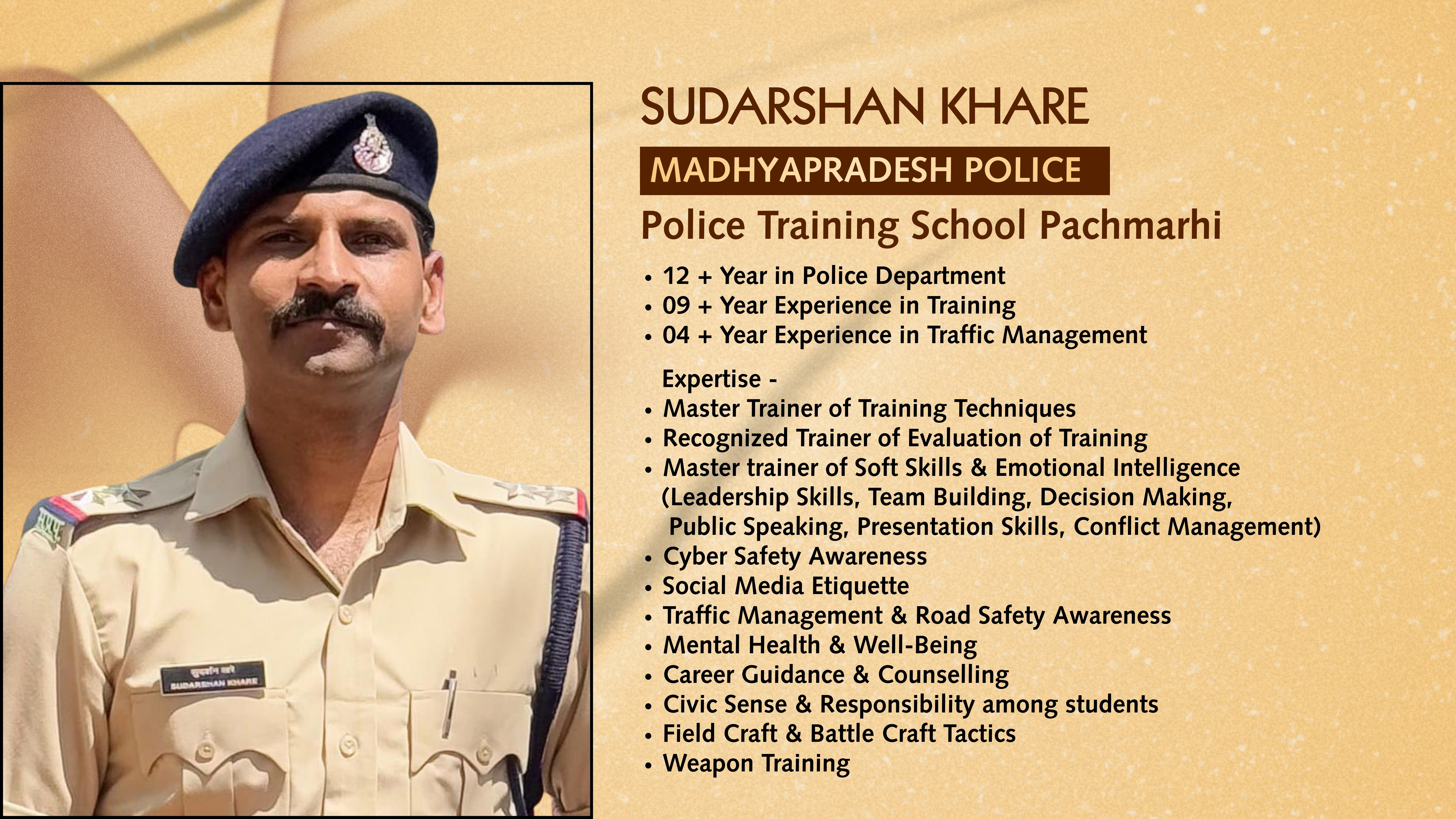 Sudarshan Khare - Madhya Pradesh Police